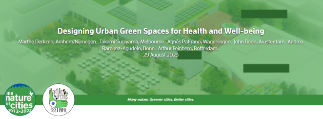 Blog | Designing Urban Green Spaces for Health and Well-being
